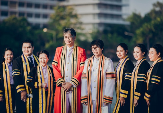 ภาพกิจกรรม คณะวิทยาศาสตร์และเทคโนโลยี จัดพิธีฝึกซ้อมรับพระราชทานปริญญาบัตร กลุ่มย่อย คณะวิทยาศาสตร์และเทคโนโลยี ประจำปีการศึกษา 2559-2560