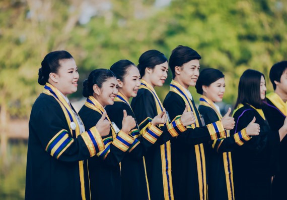 ภาพกิจกรรม คณะวิทยาศาสตร์และเทคโนโลยี จัดพิธีฝึกซ้อมรับพระราชทานปริญญาบัตร กลุ่มย่อย คณะวิทยาศาสตร์และเทคโนโลยี ประจำปีการศึกษา 2559-2560