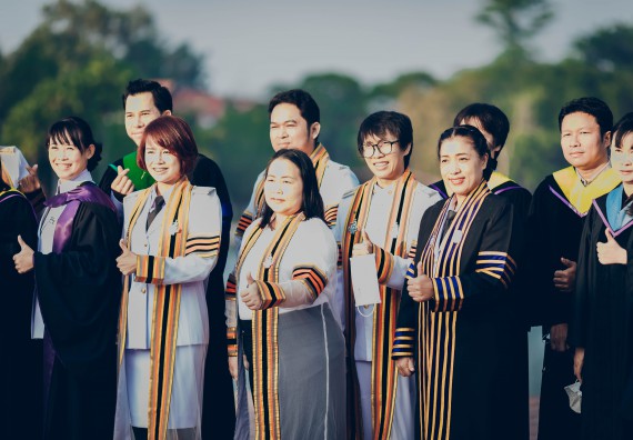 ภาพกิจกรรม คณะวิทยาศาสตร์และเทคโนโลยี จัดพิธีฝึกซ้อมรับพระราชทานปริญญาบัตร กลุ่มย่อย คณะวิทยาศาสตร์และเทคโนโลยี ประจำปีการศึกษา 2559-2560