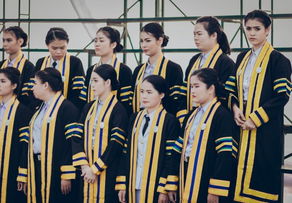 ภาพกิจกรรม คณะวิทยาศาสตร์และเทคโนโลยี จัดพิธีฝึกซ้อมรับพระราชทานปริญญาบัตร กลุ่มย่อย คณะวิทยาศาสตร์และเทคโนโลยี ประจำปีการศึกษา 2559-2560