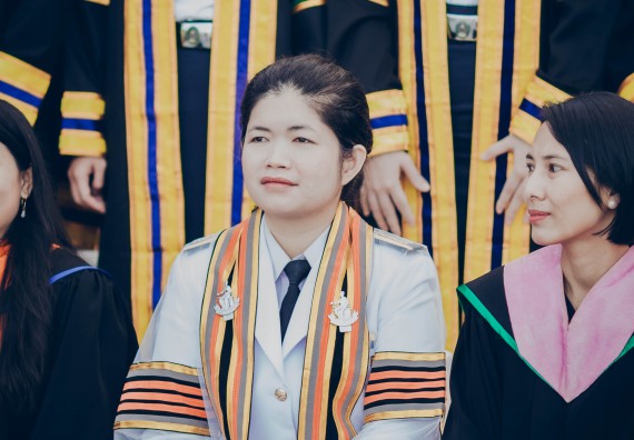 ภาพกิจกรรม คณะวิทยาศาสตร์และเทคโนโลยี จัดพิธีฝึกซ้อมรับพระราชทานปริญญาบัตร กลุ่มย่อย คณะวิทยาศาสตร์และเทคโนโลยี ประจำปีการศึกษา 2559-2560