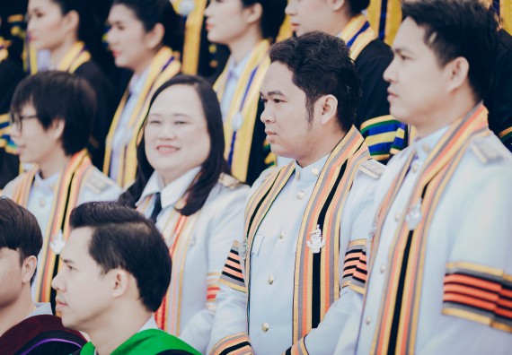 ภาพกิจกรรม คณะวิทยาศาสตร์และเทคโนโลยี จัดพิธีฝึกซ้อมรับพระราชทานปริญญาบัตร กลุ่มย่อย คณะวิทยาศาสตร์และเทคโนโลยี ประจำปีการศึกษา 2559-2560