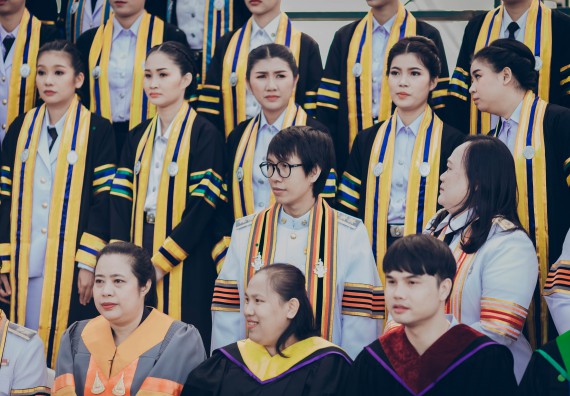 ภาพกิจกรรม คณะวิทยาศาสตร์และเทคโนโลยี จัดพิธีฝึกซ้อมรับพระราชทานปริญญาบัตร กลุ่มย่อย คณะวิทยาศาสตร์และเทคโนโลยี ประจำปีการศึกษา 2559-2560