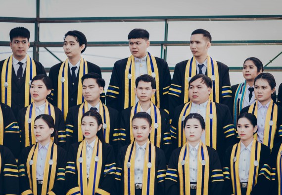 ภาพกิจกรรม คณะวิทยาศาสตร์และเทคโนโลยี จัดพิธีฝึกซ้อมรับพระราชทานปริญญาบัตร กลุ่มย่อย คณะวิทยาศาสตร์และเทคโนโลยี ประจำปีการศึกษา 2559-2560