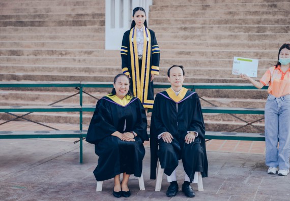 ภาพกิจกรรม คณะวิทยาศาสตร์และเทคโนโลยี จัดพิธีฝึกซ้อมรับพระราชทานปริญญาบัตร กลุ่มย่อย คณะวิทยาศาสตร์และเทคโนโลยี ประจำปีการศึกษา 2559-2560