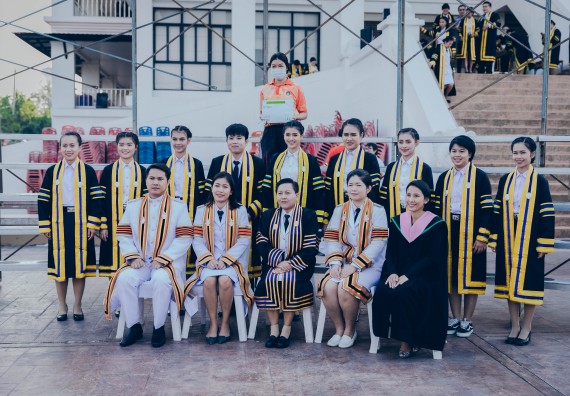 ภาพกิจกรรม คณะวิทยาศาสตร์และเทคโนโลยี จัดพิธีฝึกซ้อมรับพระราชทานปริญญาบัตร กลุ่มย่อย คณะวิทยาศาสตร์และเทคโนโลยี ประจำปีการศึกษา 2559-2560