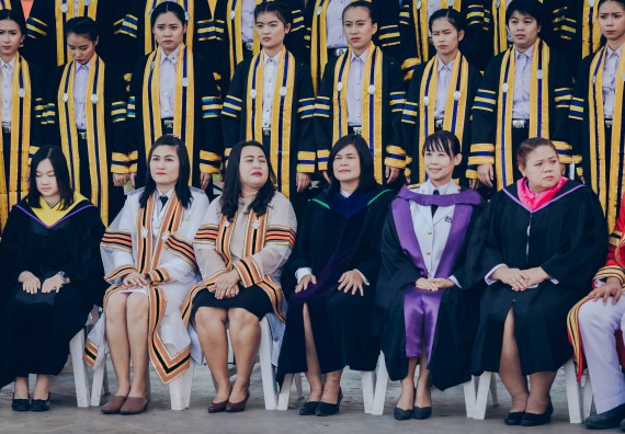 ภาพกิจกรรม คณะวิทยาศาสตร์และเทคโนโลยี จัดพิธีฝึกซ้อมรับพระราชทานปริญญาบัตร กลุ่มย่อย คณะวิทยาศาสตร์และเทคโนโลยี ประจำปีการศึกษา 2559-2560