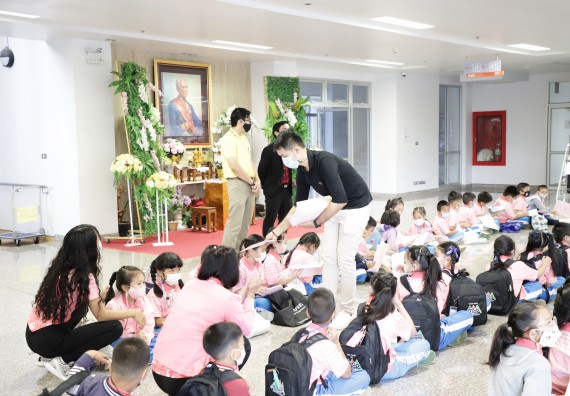 ภาพกิจกรรม  คณะวิทยาศาสตร์และเทคโนโลยี จัดค่ายวิทยาศาสตร์โรงเรียนอนุบาลกำแพงเพชร ระดับชั้นประถมศึกษาปีที่ 1-3