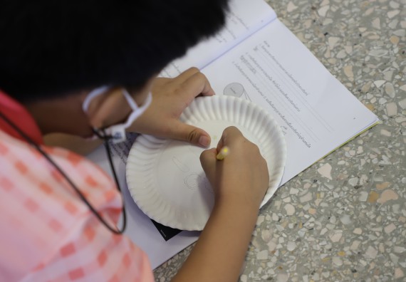 ภาพกิจกรรม  คณะวิทยาศาสตร์และเทคโนโลยี จัดค่ายวิทยาศาสตร์โรงเรียนอนุบาลกำแพงเพชร ระดับชั้นประถมศึกษาปีที่ 1-3