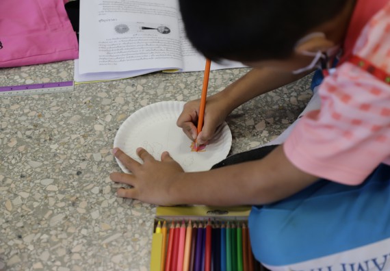 ภาพกิจกรรม  คณะวิทยาศาสตร์และเทคโนโลยี จัดค่ายวิทยาศาสตร์โรงเรียนอนุบาลกำแพงเพชร ระดับชั้นประถมศึกษาปีที่ 1-3