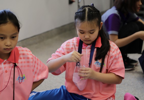 ภาพกิจกรรม  คณะวิทยาศาสตร์และเทคโนโลยี จัดค่ายวิทยาศาสตร์โรงเรียนอนุบาลกำแพงเพชร ระดับชั้นประถมศึกษาปีที่ 1-3