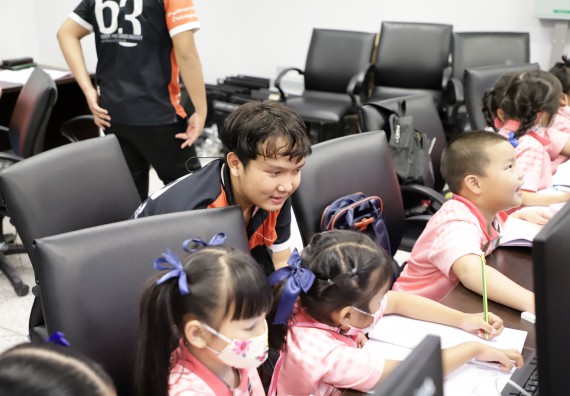 ภาพกิจกรรม  คณะวิทยาศาสตร์และเทคโนโลยี จัดค่ายวิทยาศาสตร์โรงเรียนอนุบาลกำแพงเพชร ระดับชั้นประถมศึกษาปีที่ 1-3