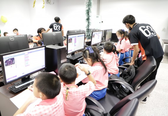 ภาพกิจกรรม  คณะวิทยาศาสตร์และเทคโนโลยี จัดค่ายวิทยาศาสตร์โรงเรียนอนุบาลกำแพงเพชร ระดับชั้นประถมศึกษาปีที่ 1-3