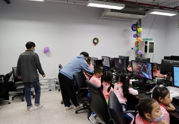 ภาพกิจกรรม  คณะวิทยาศาสตร์และเทคโนโลยี จัดค่ายวิทยาศาสตร์โรงเรียนอนุบาลกำแพงเพชร ระดับชั้นประถมศึกษาปีที่ 1-3