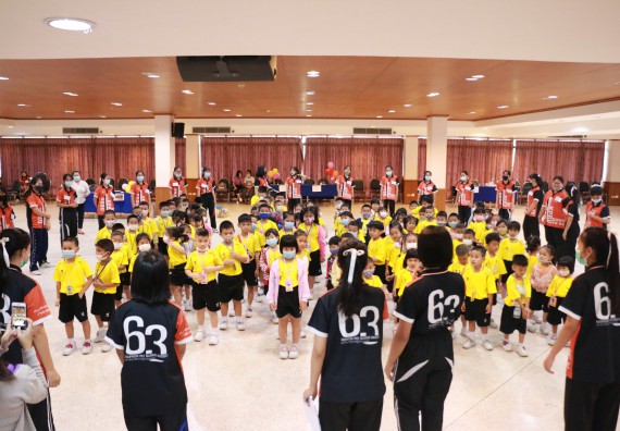 ภาพกิจกรรม คณะวิทยาศาสตร์และเทคโนโลยี จัดค่ายวิทยาศาสตร์โรงเรียนสาธิตฯ ระดับอนุบาล 1-2