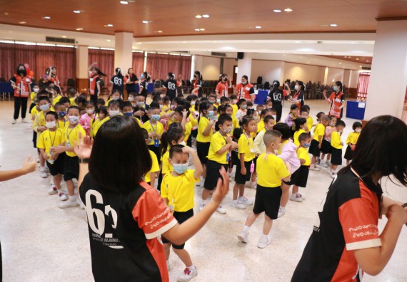 ภาพกิจกรรม คณะวิทยาศาสตร์และเทคโนโลยี จัดค่ายวิทยาศาสตร์โรงเรียนสาธิตฯ ระดับอนุบาล 1-2