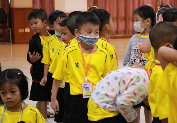 ภาพกิจกรรม คณะวิทยาศาสตร์และเทคโนโลยี จัดค่ายวิทยาศาสตร์โรงเรียนสาธิตฯ ระดับอนุบาล 1-2