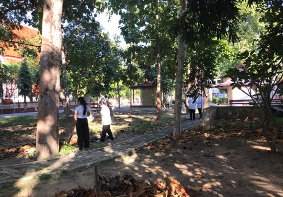 ภาพกิจกรรม โปแกรมวิชาสาธารณสุขศาสตร์ จัดอบรมเสริมทักษะทางด้านคุณธรรมและจริยธรรม ตามโครงการพัฒนาคุณลักษณะนักศึกษาโปรแกรมวิชาสาธารณสุขศาสตร์