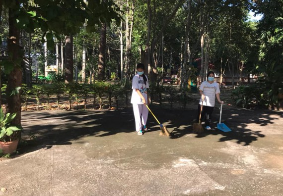 ภาพกิจกรรม โปแกรมวิชาสาธารณสุขศาสตร์ จัดอบรมเสริมทักษะทางด้านคุณธรรมและจริยธรรม ตามโครงการพัฒนาคุณลักษณะนักศึกษาโปรแกรมวิชาสาธารณสุขศาสตร์
