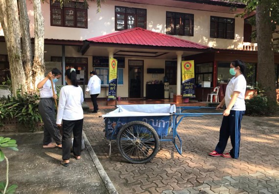 ภาพกิจกรรม โปแกรมวิชาสาธารณสุขศาสตร์ จัดอบรมเสริมทักษะทางด้านคุณธรรมและจริยธรรม ตามโครงการพัฒนาคุณลักษณะนักศึกษาโปรแกรมวิชาสาธารณสุขศาสตร์