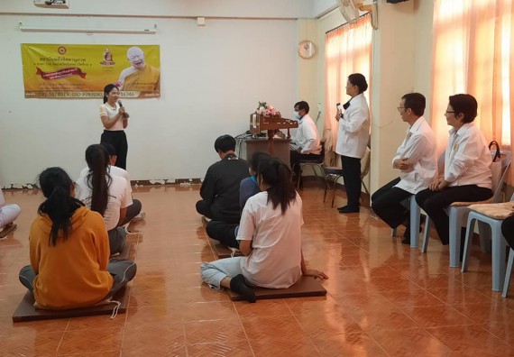 ภาพกิจกรรม โปแกรมวิชาสาธารณสุขศาสตร์ จัดอบรมเสริมทักษะทางด้านคุณธรรมและจริยธรรม ตามโครงการพัฒนาคุณลักษณะนักศึกษาโปรแกรมวิชาสาธารณสุขศาสตร์
