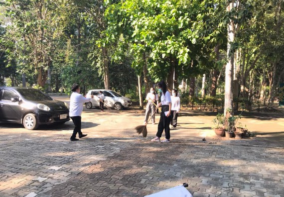 ภาพกิจกรรม โปแกรมวิชาสาธารณสุขศาสตร์ จัดอบรมเสริมทักษะทางด้านคุณธรรมและจริยธรรม ตามโครงการพัฒนาคุณลักษณะนักศึกษาโปรแกรมวิชาสาธารณสุขศาสตร์