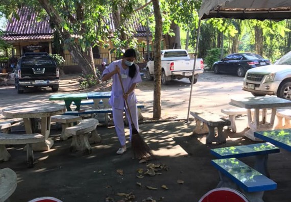 ภาพกิจกรรม โปแกรมวิชาสาธารณสุขศาสตร์ จัดอบรมเสริมทักษะทางด้านคุณธรรมและจริยธรรม ตามโครงการพัฒนาคุณลักษณะนักศึกษาโปรแกรมวิชาสาธารณสุขศาสตร์