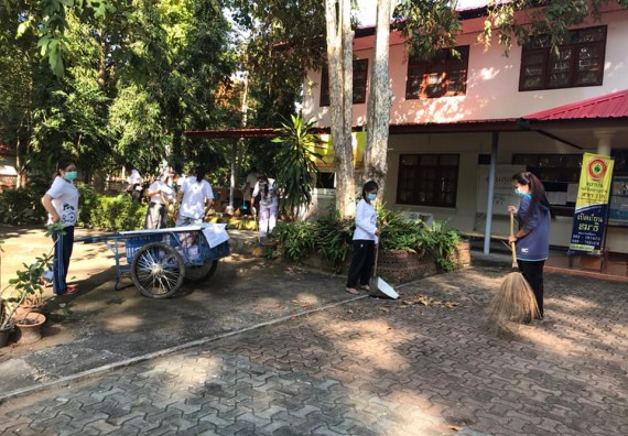 ภาพกิจกรรม โปแกรมวิชาสาธารณสุขศาสตร์ จัดอบรมเสริมทักษะทางด้านคุณธรรมและจริยธรรม ตามโครงการพัฒนาคุณลักษณะนักศึกษาโปรแกรมวิชาสาธารณสุขศาสตร์