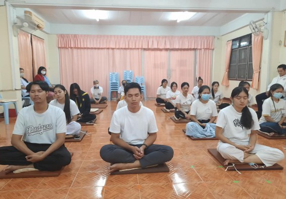 ภาพกิจกรรม โปแกรมวิชาสาธารณสุขศาสตร์ จัดอบรมเสริมทักษะทางด้านคุณธรรมและจริยธรรม ตามโครงการพัฒนาคุณลักษณะนักศึกษาโปรแกรมวิชาสาธารณสุขศาสตร์