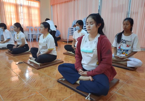 ภาพกิจกรรม โปแกรมวิชาสาธารณสุขศาสตร์ จัดอบรมเสริมทักษะทางด้านคุณธรรมและจริยธรรม ตามโครงการพัฒนาคุณลักษณะนักศึกษาโปรแกรมวิชาสาธารณสุขศาสตร์