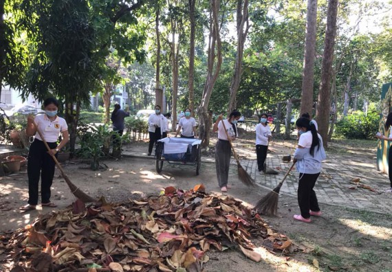 ภาพกิจกรรม โปแกรมวิชาสาธารณสุขศาสตร์ จัดอบรมเสริมทักษะทางด้านคุณธรรมและจริยธรรม ตามโครงการพัฒนาคุณลักษณะนักศึกษาโปรแกรมวิชาสาธารณสุขศาสตร์