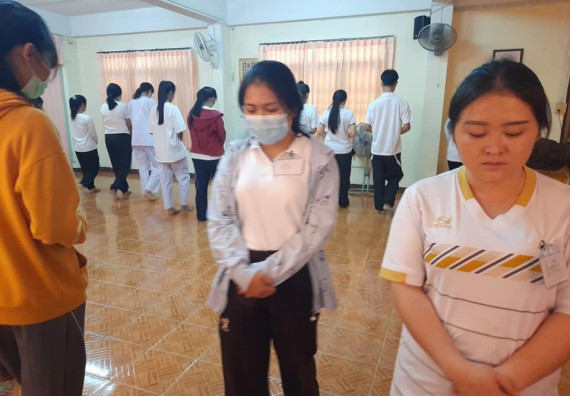 ภาพกิจกรรม โปแกรมวิชาสาธารณสุขศาสตร์ จัดอบรมเสริมทักษะทางด้านคุณธรรมและจริยธรรม ตามโครงการพัฒนาคุณลักษณะนักศึกษาโปรแกรมวิชาสาธารณสุขศาสตร์