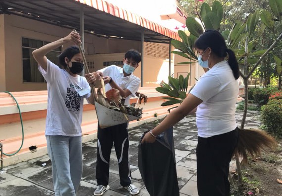 ภาพกิจกรรม โปแกรมวิชาสาธารณสุขศาสตร์ จัดอบรมเสริมทักษะทางด้านคุณธรรมและจริยธรรม ตามโครงการพัฒนาคุณลักษณะนักศึกษาโปรแกรมวิชาสาธารณสุขศาสตร์