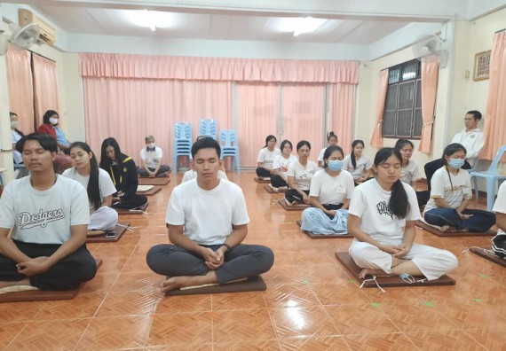 ภาพกิจกรรม โปแกรมวิชาสาธารณสุขศาสตร์ จัดอบรมเสริมทักษะทางด้านคุณธรรมและจริยธรรม ตามโครงการพัฒนาคุณลักษณะนักศึกษาโปรแกรมวิชาสาธารณสุขศาสตร์