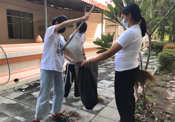 ภาพกิจกรรม โปแกรมวิชาสาธารณสุขศาสตร์ จัดอบรมเสริมทักษะทางด้านคุณธรรมและจริยธรรม ตามโครงการพัฒนาคุณลักษณะนักศึกษาโปรแกรมวิชาสาธารณสุขศาสตร์