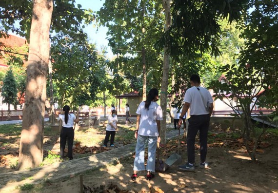 ภาพกิจกรรม โปแกรมวิชาสาธารณสุขศาสตร์ จัดอบรมเสริมทักษะทางด้านคุณธรรมและจริยธรรม ตามโครงการพัฒนาคุณลักษณะนักศึกษาโปรแกรมวิชาสาธารณสุขศาสตร์