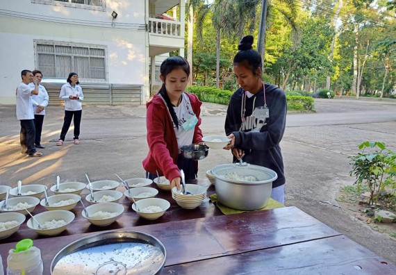 ภาพกิจกรรม โปแกรมวิชาสาธารณสุขศาสตร์ จัดอบรมเสริมทักษะทางด้านคุณธรรมและจริยธรรม ตามโครงการพัฒนาคุณลักษณะนักศึกษาโปรแกรมวิชาสาธารณสุขศาสตร์