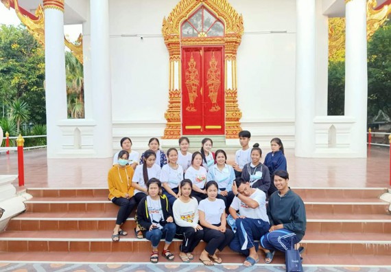 ภาพกิจกรรม โปแกรมวิชาสาธารณสุขศาสตร์ จัดอบรมเสริมทักษะทางด้านคุณธรรมและจริยธรรม ตามโครงการพัฒนาคุณลักษณะนักศึกษาโปรแกรมวิชาสาธารณสุขศาสตร์