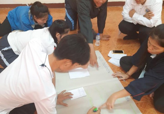 ภาพกิจกรรม โปแกรมวิชาสาธารณสุขศาสตร์ จัดอบรมเสริมทักษะทางด้านคุณธรรมและจริยธรรม ตามโครงการพัฒนาคุณลักษณะนักศึกษาโปรแกรมวิชาสาธารณสุขศาสตร์