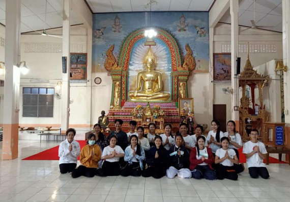 ภาพกิจกรรม โปแกรมวิชาสาธารณสุขศาสตร์ จัดอบรมเสริมทักษะทางด้านคุณธรรมและจริยธรรม ตามโครงการพัฒนาคุณลักษณะนักศึกษาโปรแกรมวิชาสาธารณสุขศาสตร์