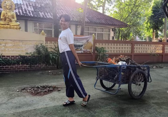 ภาพกิจกรรม โปแกรมวิชาสาธารณสุขศาสตร์ จัดอบรมเสริมทักษะทางด้านคุณธรรมและจริยธรรม ตามโครงการพัฒนาคุณลักษณะนักศึกษาโปรแกรมวิชาสาธารณสุขศาสตร์