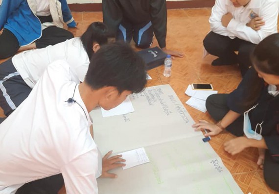 ภาพกิจกรรม โปแกรมวิชาสาธารณสุขศาสตร์ จัดอบรมเสริมทักษะทางด้านคุณธรรมและจริยธรรม ตามโครงการพัฒนาคุณลักษณะนักศึกษาโปรแกรมวิชาสาธารณสุขศาสตร์