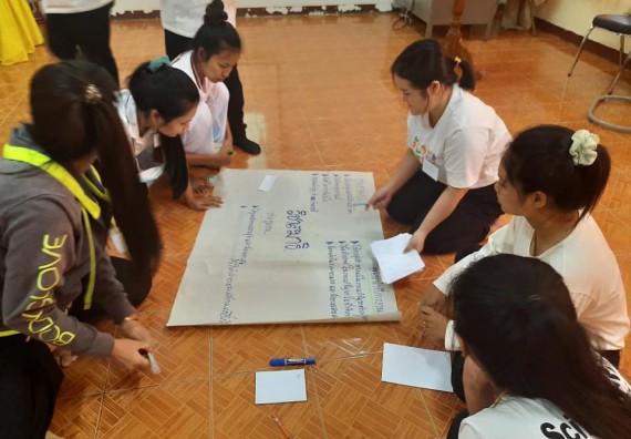 ภาพกิจกรรม โปแกรมวิชาสาธารณสุขศาสตร์ จัดอบรมเสริมทักษะทางด้านคุณธรรมและจริยธรรม ตามโครงการพัฒนาคุณลักษณะนักศึกษาโปรแกรมวิชาสาธารณสุขศาสตร์