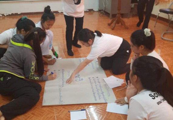 ภาพกิจกรรม โปแกรมวิชาสาธารณสุขศาสตร์ จัดอบรมเสริมทักษะทางด้านคุณธรรมและจริยธรรม ตามโครงการพัฒนาคุณลักษณะนักศึกษาโปรแกรมวิชาสาธารณสุขศาสตร์