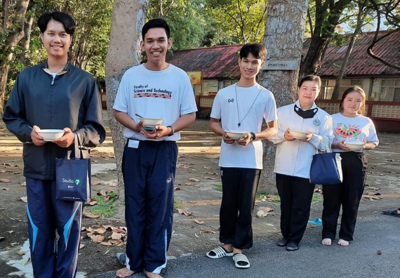 ภาพกิจกรรม โปแกรมวิชาสาธารณสุขศาสตร์ จัดอบรมเสริมทักษะทางด้านคุณธรรมและจริยธรรม ตามโครงการพัฒนาคุณลักษณะนักศึกษาโปรแกรมวิชาสาธารณสุขศาสตร์