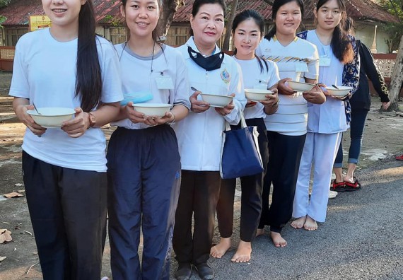 ภาพกิจกรรม โปแกรมวิชาสาธารณสุขศาสตร์ จัดอบรมเสริมทักษะทางด้านคุณธรรมและจริยธรรม ตามโครงการพัฒนาคุณลักษณะนักศึกษาโปรแกรมวิชาสาธารณสุขศาสตร์