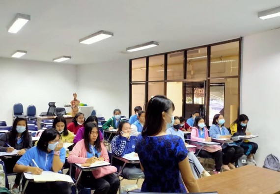 ภาพกิจกรรม  โปรแกรมวิชาสาธารณสุขศาสตร์ จัดอบรมการฉีดยา