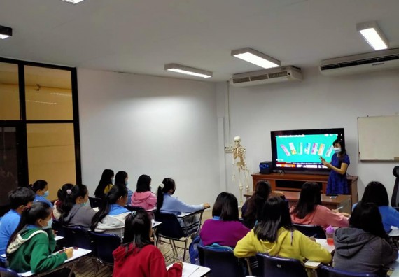 ภาพกิจกรรม  โปรแกรมวิชาสาธารณสุขศาสตร์ จัดอบรมการฉีดยา