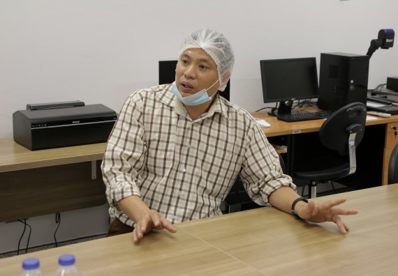 ภาพกิจกรรม โปรแกรมวิชาวิทยาศาสตร์และเทคโนโลยีการอาหาร จัดอบรมเชิงปฏิบัติการ เรื่อง การแปรรูปเห็ด