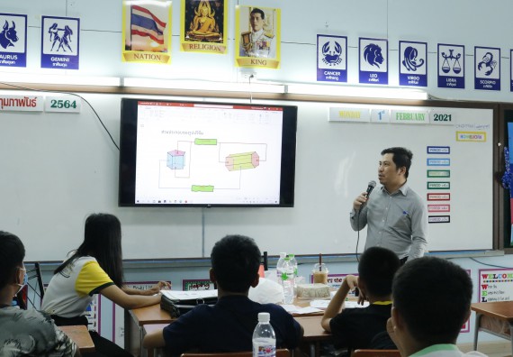 ภาพกิจกรรม โปรแกรมวิชาคณิตศาสตร์ จัดอบรมเชิงปฏิบัติการเพื่อเสริมสร้างความรู้ด้านคณิตศาสตร์